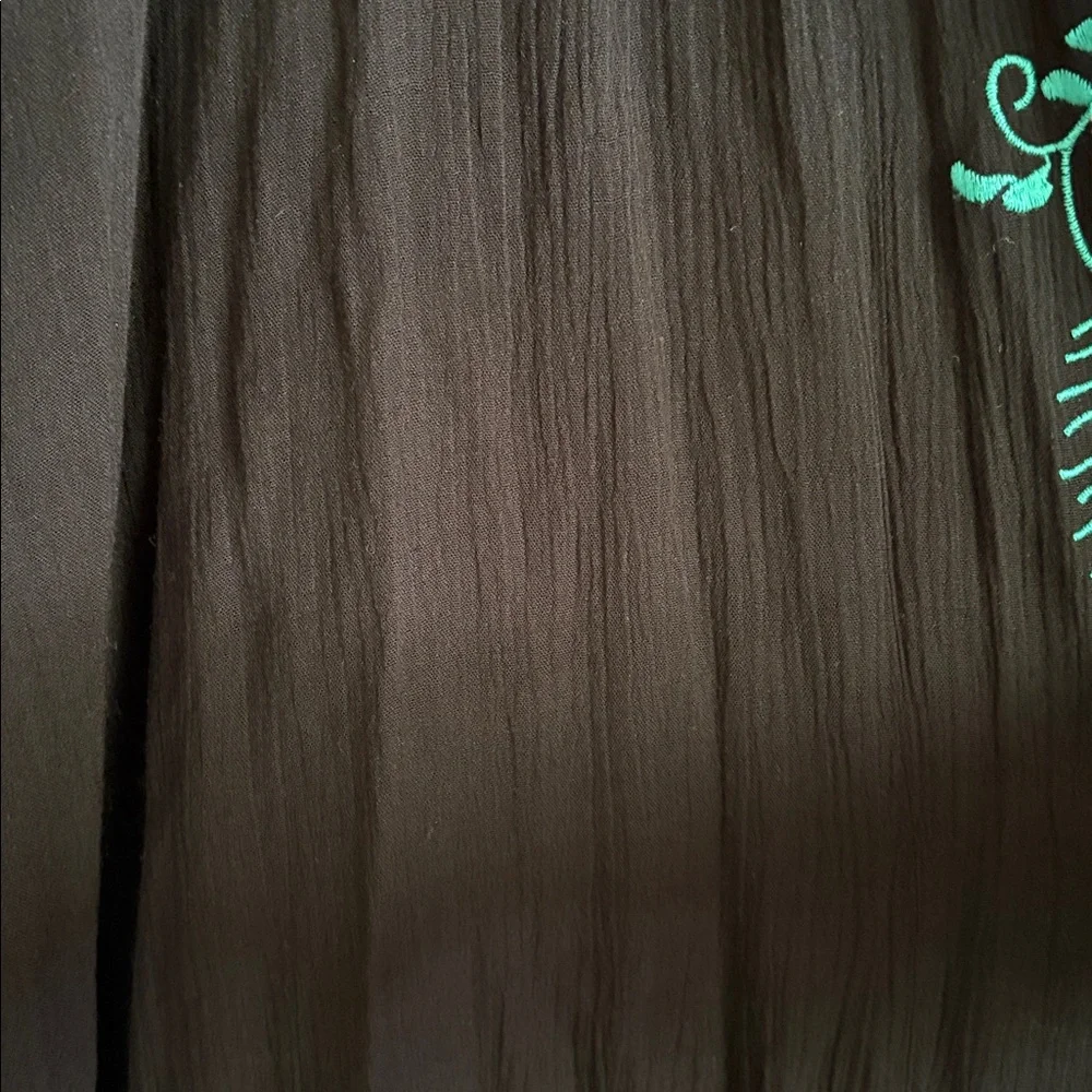 Umgee kimono black floral M/L - Picture 7 of 11